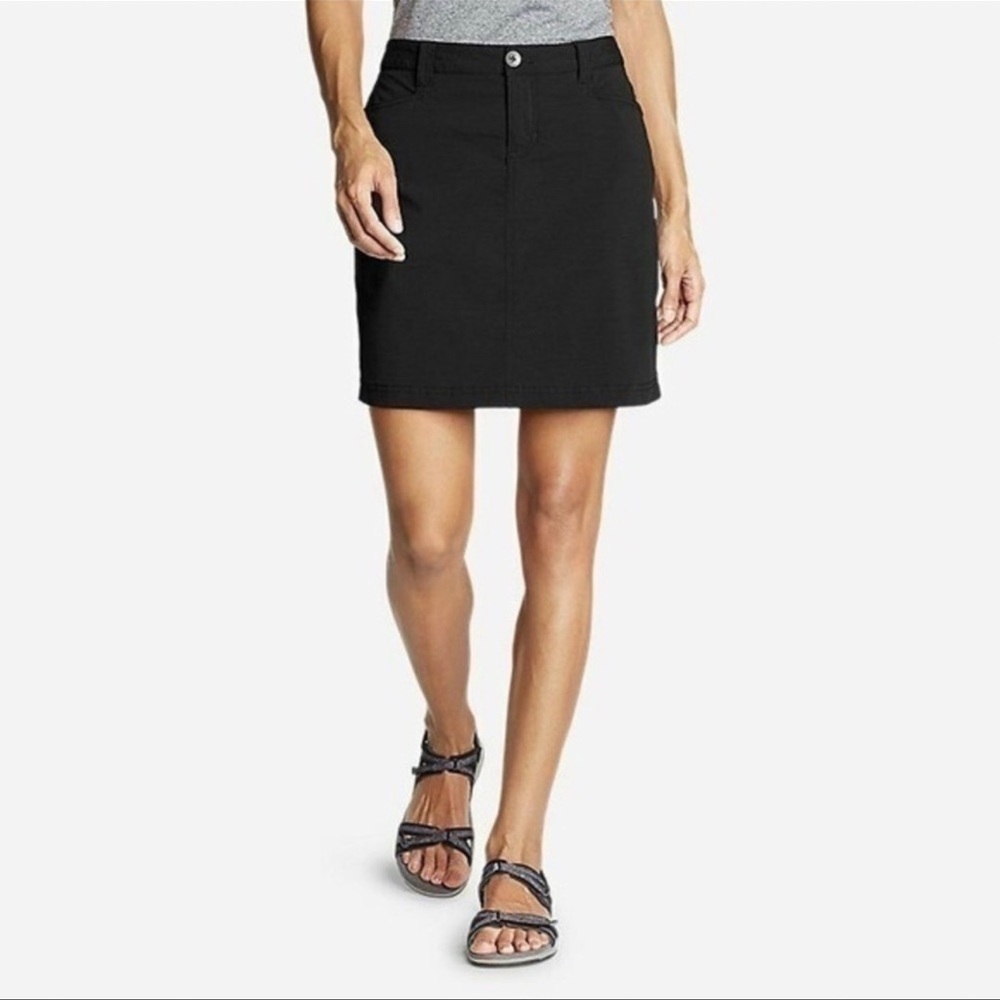 Eddie Bauer Adventurer 2.0 Skort - Black - Size 6 **EUC**